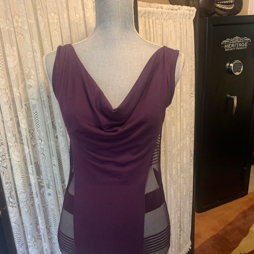 Burgundy blouse